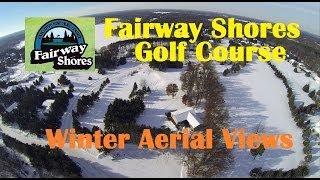 preview picture of video 'Fairway Shores Golf Course - Zimmerman, MN - WINTER AERIAL VIEWS'
