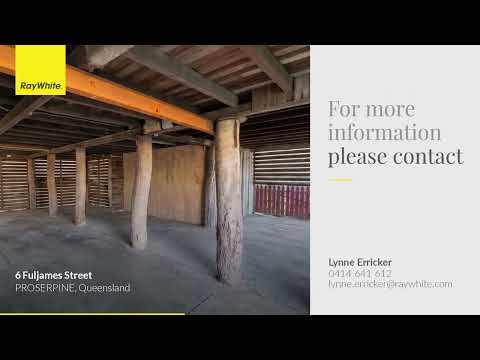 6 Fuljames Street, Proserpine, QLD 4800, 3房, 1浴, House