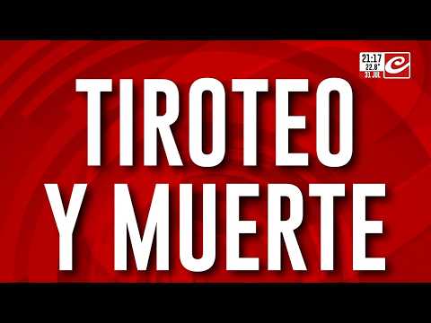 Tiroteo y muerte: ¿Robo o ataque sicario?