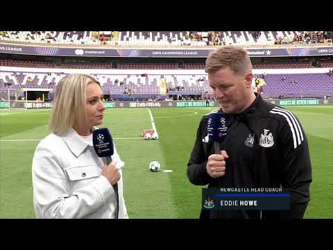 Eddie Howe gives his pre-match | Union SG vs. Newcastle  | Interview
