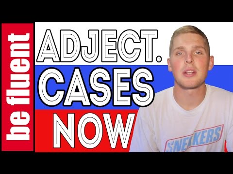 Cases of Adjectives | Russian Language