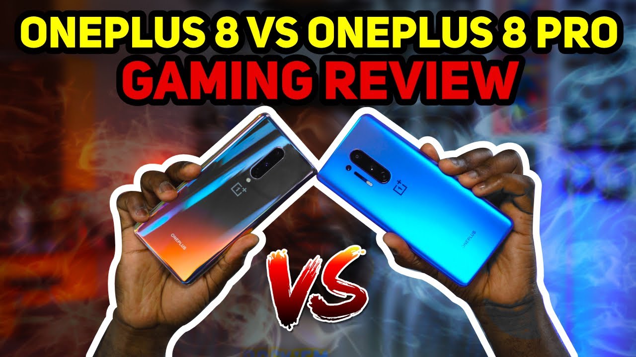 OnePlus 8 vs OnePlus 8 Pro | Gaming Review!!!