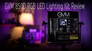 GVM 850D RGB LED Lighting Kit Review