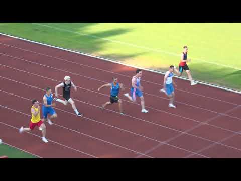 100m [M], 4 skupine - Ekipno prvenstvo Hrvatske za seniore i seniorke 2025