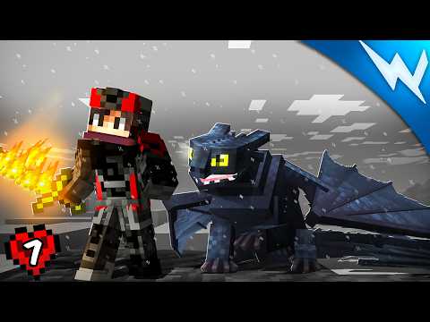 I got the BEST GEAR in HARDCORE How to Train your Dragon In Minecraft!