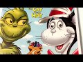 Dr Seuss Grinch Grinches The Cat In The Hat Video Wubbulous World Cartoon DVD Collection