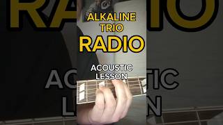 How To Play RADIO (Alkaline Trio) - Acoustic Lesson
