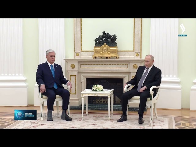 Presidents of Kazakhstan and Russia hold informal meeting in Moscow