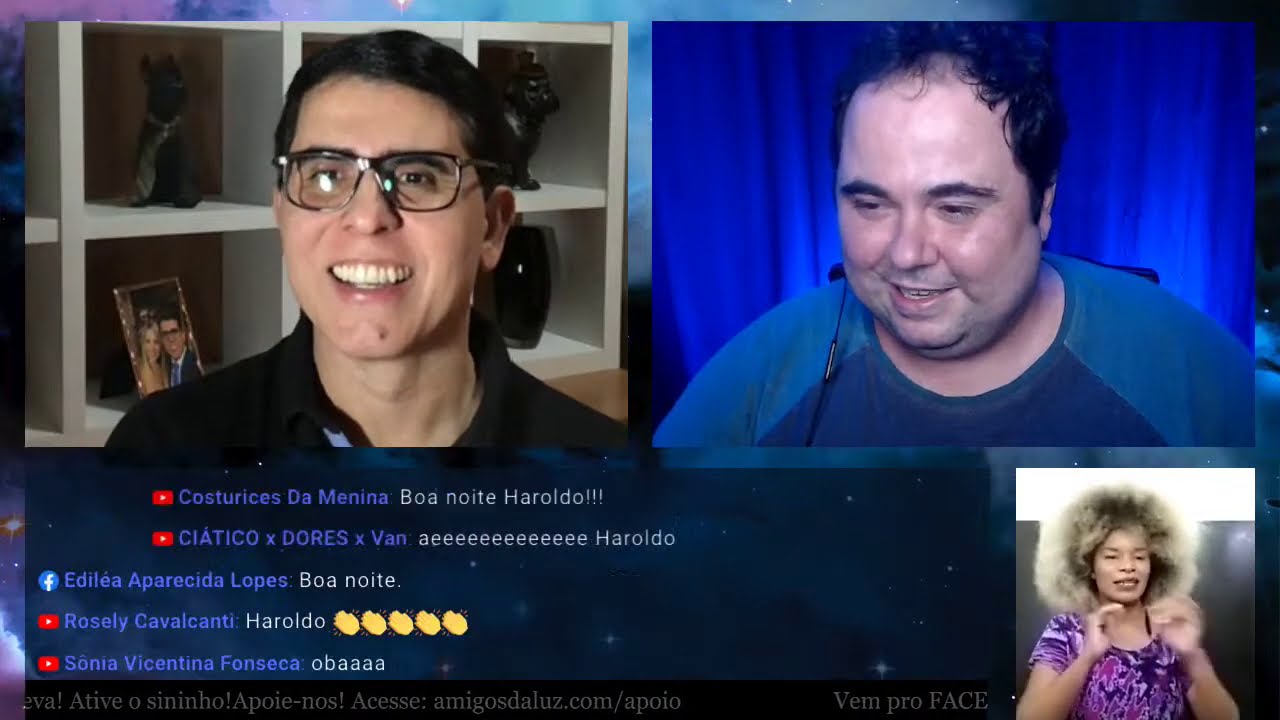 HAROLDO DUTRA e AMIGOS DA LUZ - Live