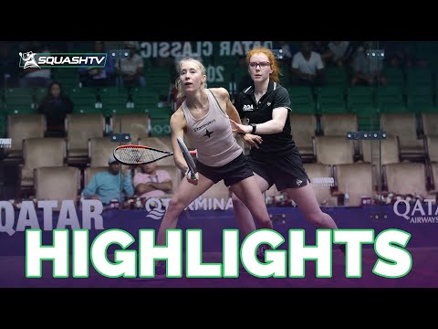 "What Hustle!" | Soini v Malliff | QTerminals Qatar Classic 2023 | RD1 HIGHLIGHTS!
