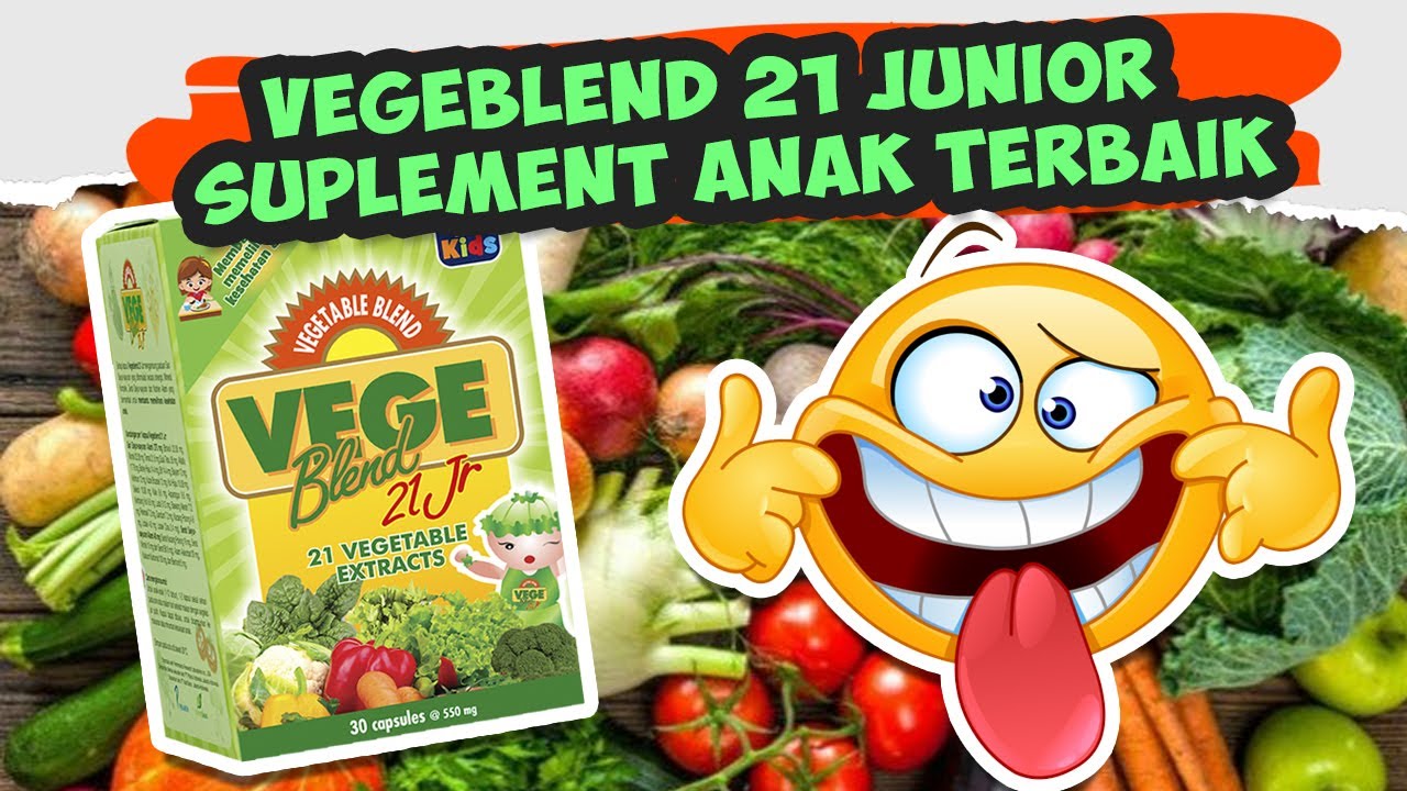 Putar video VEGEBLEND 21 JUNIOR - SUPLEMENT/VITAMIN ANAK TERBAIK sekarang VEGEBLEND 21 JUNIOR - SUPLEMENT/VITAMIN ANAK TERBAIK