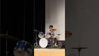 🥁Kealaula on drums @ tonight’s service 🎶🙏🏽  #praiseandworshipteam #loveonjesusministry #UlaBoy