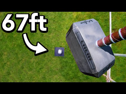 Thor’s Hammer vs Helmet!