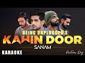 SANAM - Kahin Door || Karaoke with lyrics || Acoustic || Instrumental || Unplugged || 2019