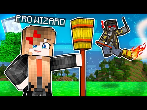 NOOB vs PRO Wizard in Minecraft! - Minecraft Wizard School [#6]