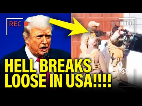 All HELL BREAKS LOOSE as Trump Turns US Cities INTO WAR ZONE