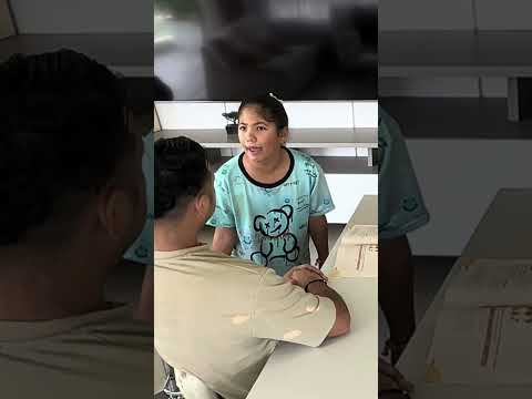 This is how Fiorella reacts to this joke.