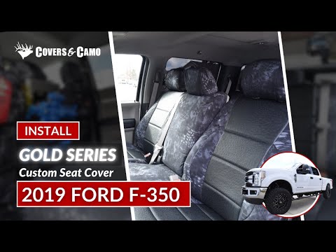2019 Ford F-350 Seat Cover Installation: How to install seat covers on the 2019 Ford F350