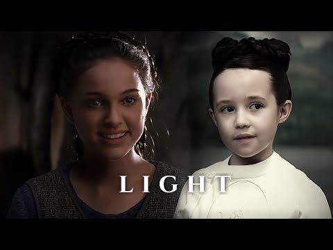 » leia & padmé | light