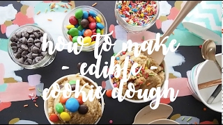 edible peanut butter cookie dough without flour