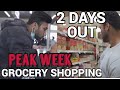 PEAK WEEK GROCERY SHOPPING | TRAVELLING TO FLORIDA