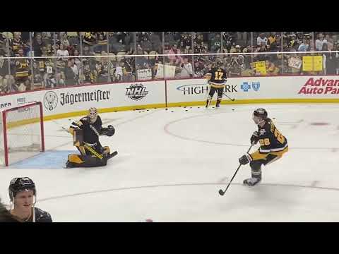 Tristan Jarry & Casey DeSmith Warm-Ups