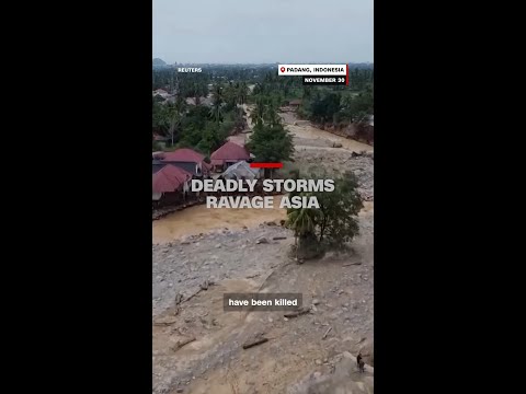 Deadly storms ravage Asia