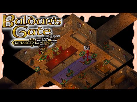 🍑 The Cloakwood Mines 🌊/ Baldur's Gate Enhanced Edition Gameplay ep.28🍩