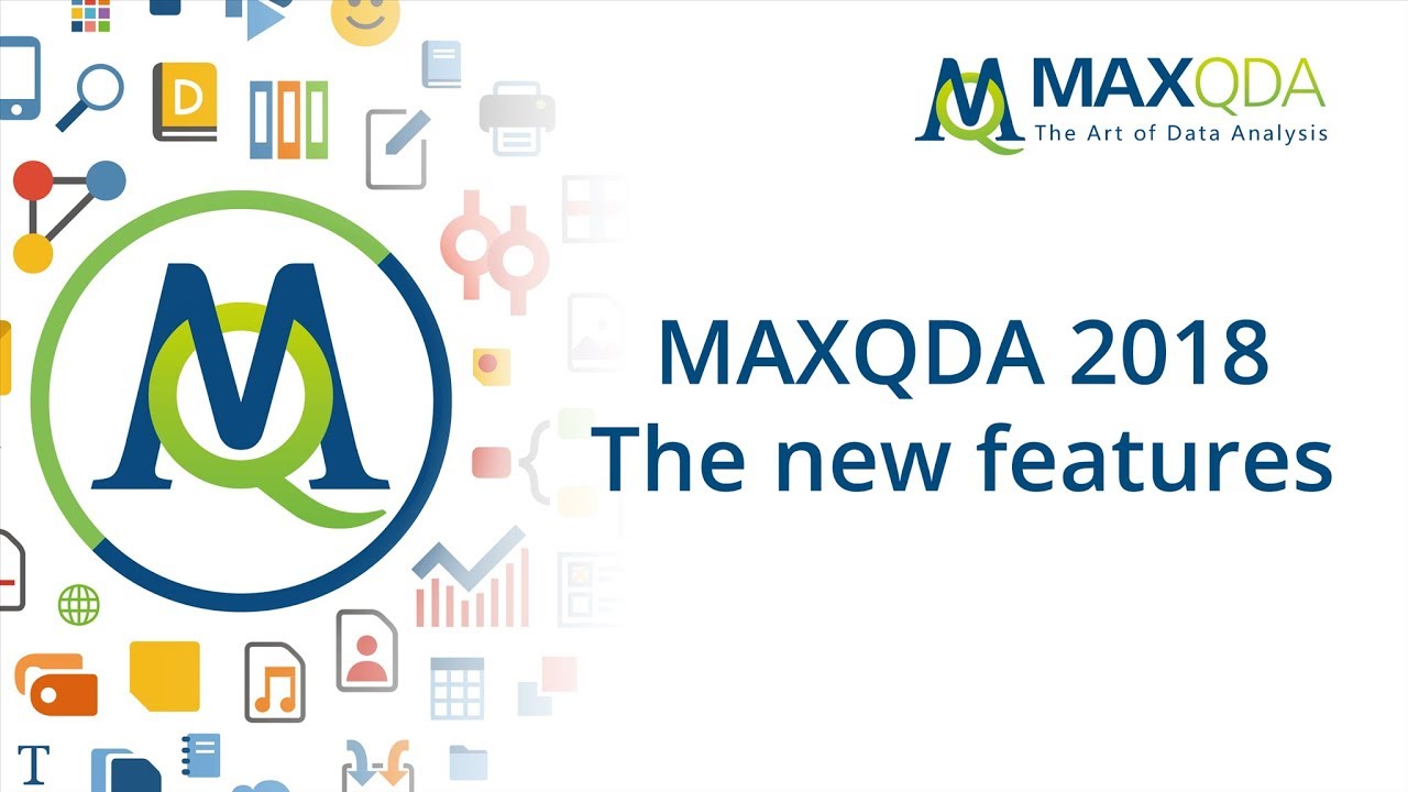 MAXQDA 2018: All the New Features