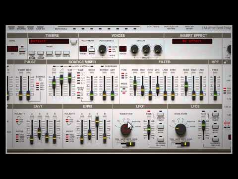 LuSH-101 - Basic usage - Synthesis part 2