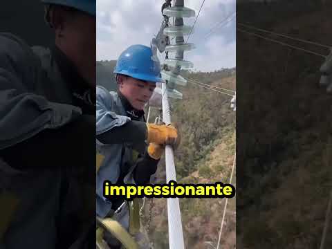 O emprego mais ARRISCADO do mundo!  #curiosidades #feedshorts #fyp #viral