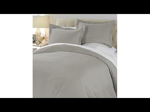 Concierge Collection 100% Cotton Duvet Set
