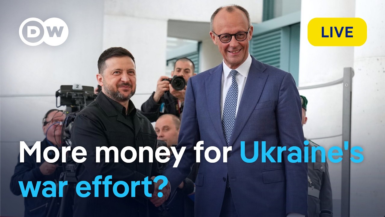 LIVE: Zelenskyy on surprise visit to Berlin | DW News