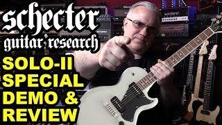 Video thumbnail for THIS GUITAR will make you SPEECHLESS!  SCHECTER Guitars SOLO-II SPECIAL Demo & Review by The Tone King