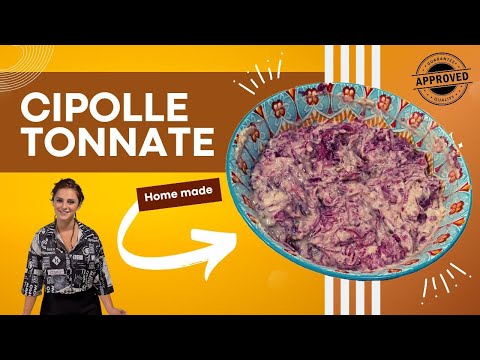 CIPOLLE TONNATE - fatte in casa - #cucinaitaliana