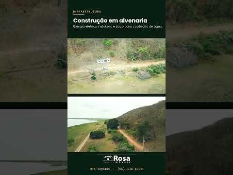 Paraíso no Pantanal: 12 Hectares de Refúgio Pé na Água na Baía de Chacororé - MT