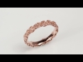 video - Ring o' Roses Wedding Band