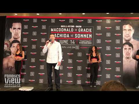 Bellator 222 Full Card Weigh In's - Machida vs. Sonnen & MacDonald vs. Gracie