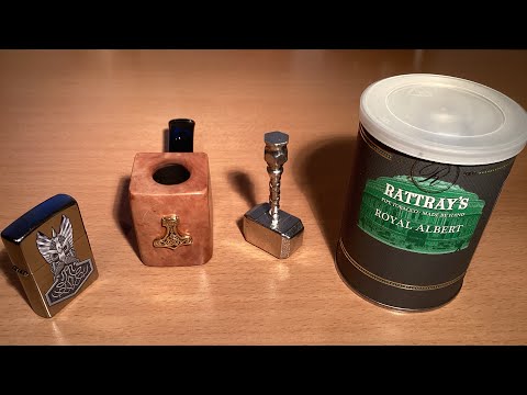 The other Royal Albert tobacco…from Rattray….meets….Thor’s Hammer Pipe 😄💨💨💨