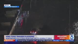 Huntington Beach braces for another night of king tides