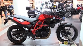 2015 BMW F700 GS - Walkaround - 2014 EICMA Milan Motorcycle Exhibition