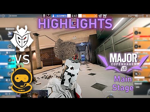 G2 vs Spacestation - HIGHLIGHTS - Main Stage - Copenhagen Major 2023 - R6 Esport