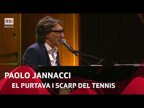 El purtava i scarp del tennis - Paolo Jannacci | RSI Musica