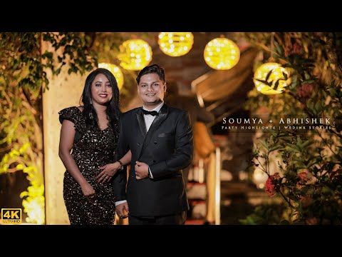 Soumya + Abhishek | Party Highlights | Wedink Stories | 4K