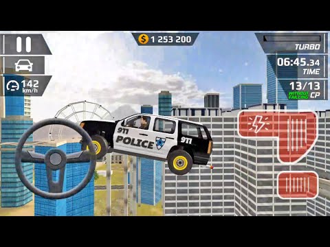 Smash Car Hit Car Driving Simulator Stunt: 911 Police Car | Pro Driver No Mistake Android Gameplay