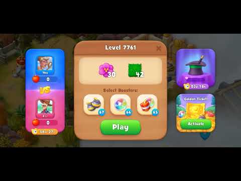 Successful Attempt - Stage 7761 - Gardenascapes