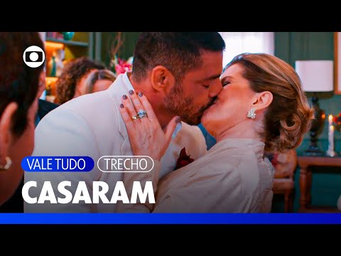César e Odete se casam, mas uma notícia no jornal pode colocar tudo a perder! | Vale Tudo | TV Globo