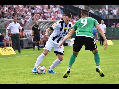 Sandecja Nowy Sącz - GKS Bełchatów 2:1 (skrót meczu z 25.08.2019 r.)