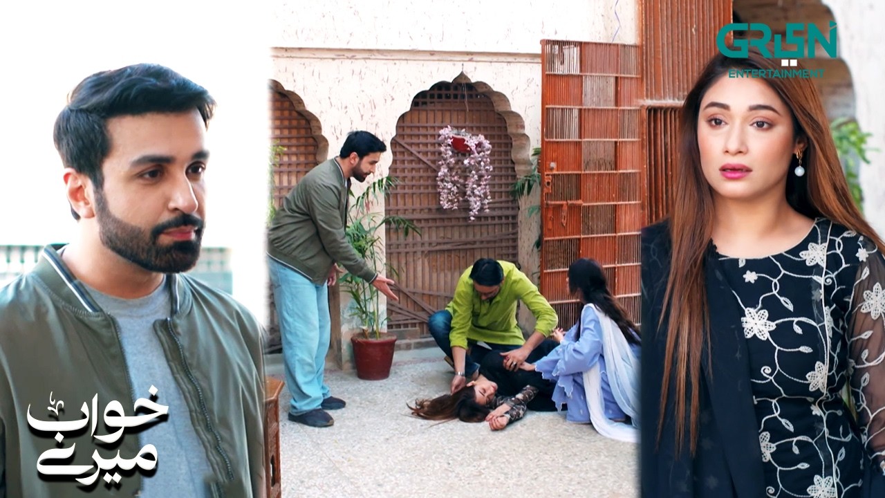 Larke Ka Hath Lagte Larki Mein Current Aagaya | Khwaab Meray | Imran Aslam - Alizeh Shah - Green TV