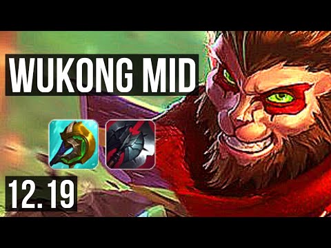 WUKONG vs SYLAS (MID) | 6/0/7, 1.6M mastery, 300+ games, Dominating | EUW Master | 12.19